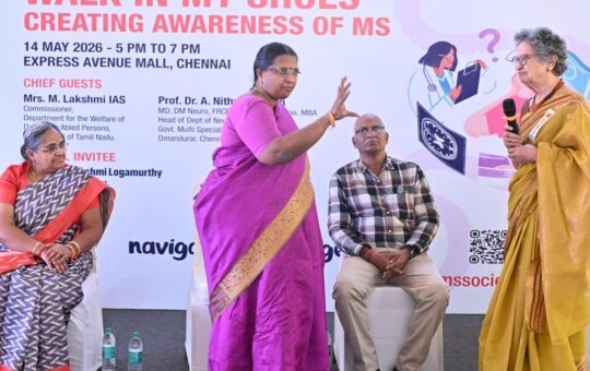 Multiple Sclerosis Society of India organises awareness event in Chennai
