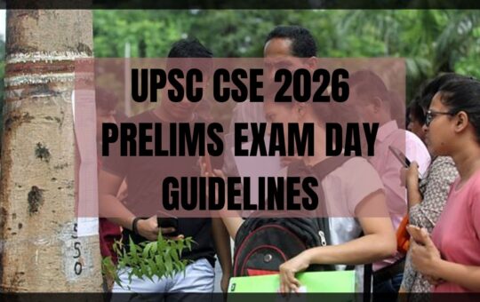 UPSC CSE 2026 prelims on May 24: Black ballpoint pen, watches – checklist for exam day