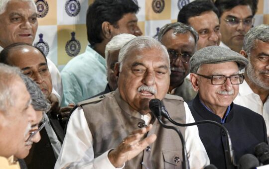 Congress expands monitoring committee to oversee Haryana’s SIR exercise; Hooda flays BJP