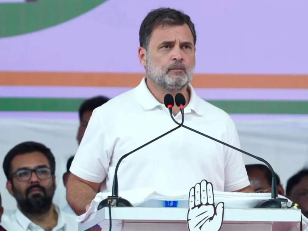 Rahul Gandhi calls Narendra Modi 'compromised' PM who bargained for Adani in US &amp; not trade deal