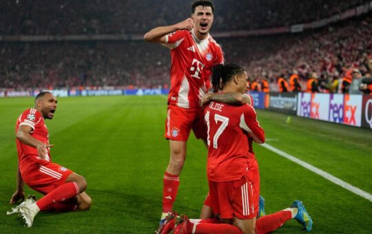 Champions League: Bayern’s late show sinks Real Madrid in epic quarterfinal