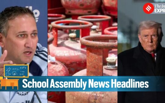 Today News Headlines for School Assembly, April 20, 2026: Daily LPG demand drops below 50 lakh, Iran dismisses Trump’s war claims, and more