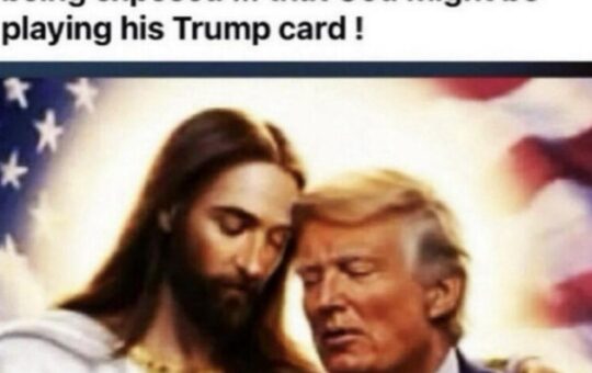 Trump posts image of himself with Jesus as administration's Pope criticism continues