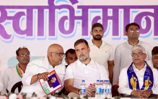 Modi, Shah are traitors who are attacking the Constitution, says Rahul at Rae Bareli meet