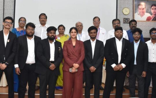 Students of Sri Ramachandra Sri Ramachandra Institute develop health app