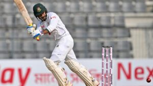 Bowlers, Joy put Bangladesh on top in second Pakistan Test