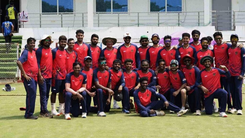 India all-rounder Nitish Reddy trains with APL team in Vizianagaram