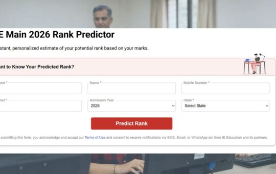 JEE Main 2026 Results 2026: Check your rank using this predictor tool