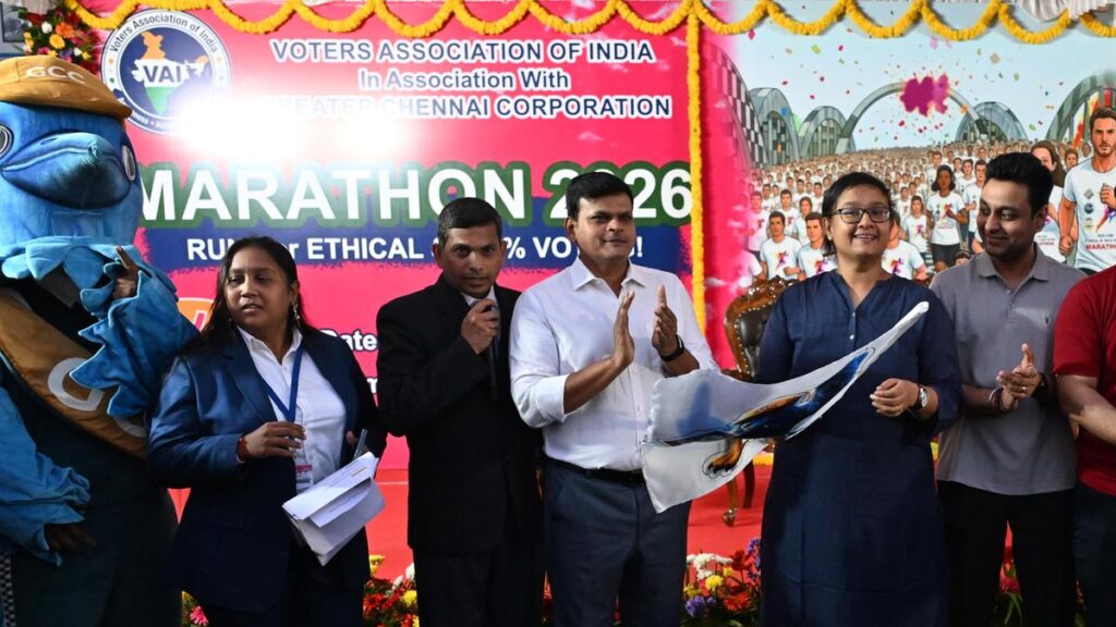 Tamil Nadu Assembly election: CEO flags off marathon for awareness
