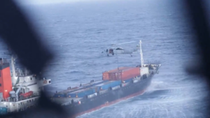 U.S. Marines board merchant ship in Arabian Sea suspected to be headed to Iran