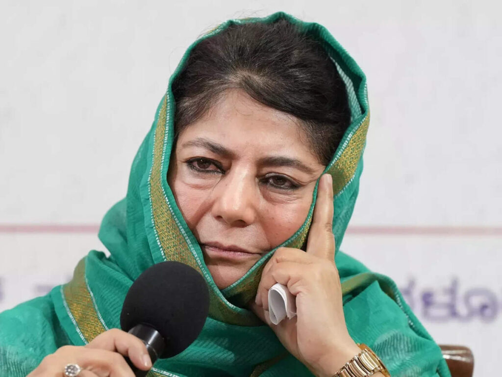 Mehbooba Mufti calls for Ladakh like unity in J&amp;K and reach out to PM and HM for dialogue