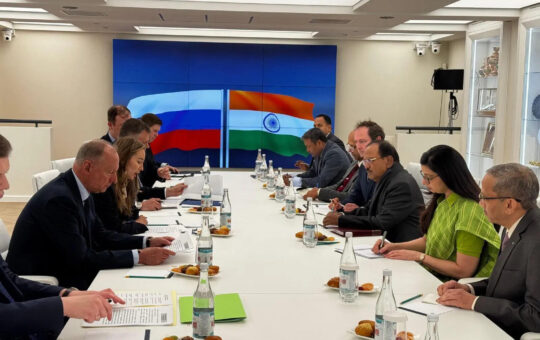 NSA Ajit Doval, Russian Presidential aide Patrushev review maritime, defence cooperation