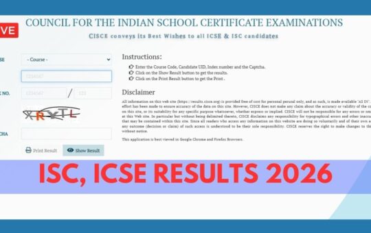 CISCE ISC, ICSE Result 2026 Live Updates: When was Class 10th, 12th results declared in the past?