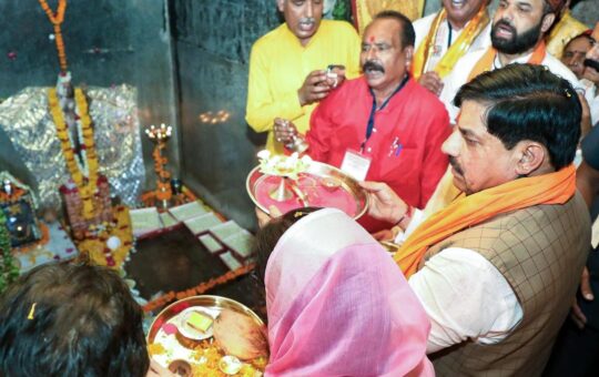 M.P. CM announces financial aid to people died in Bhojshala movement; govt to build Saraswati corridor, research centre
