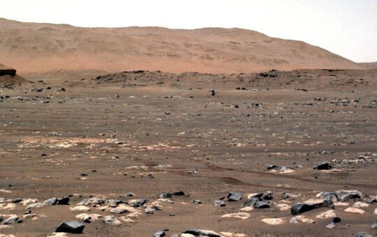 Ingenuity, the helicopter that flew over Mars